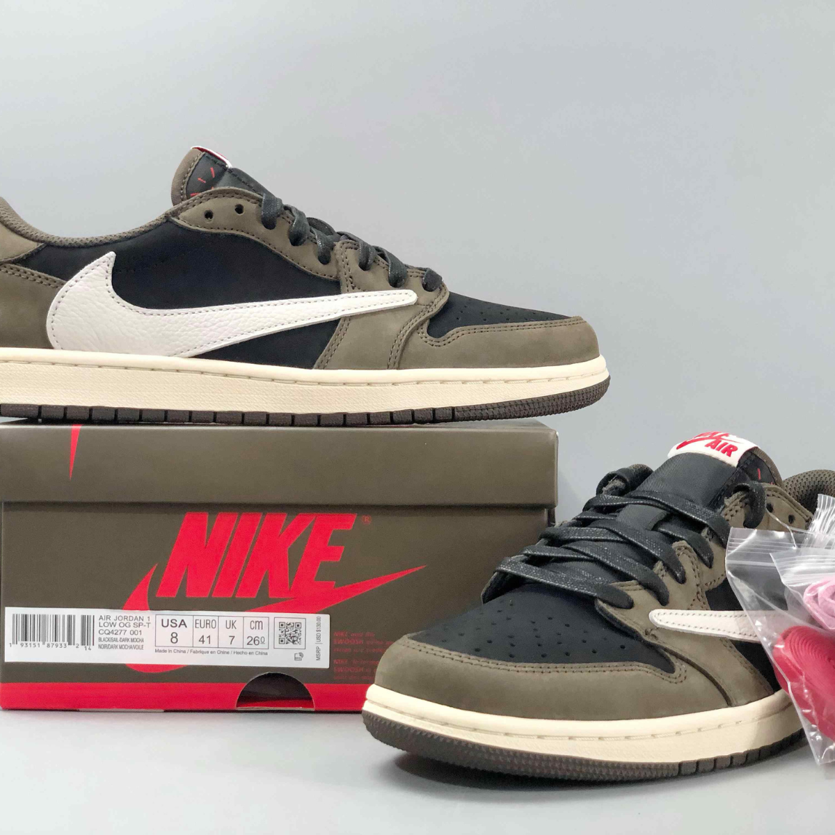 Travis Scott x Air Jordan 1 Low Retro SP Dark Mocha