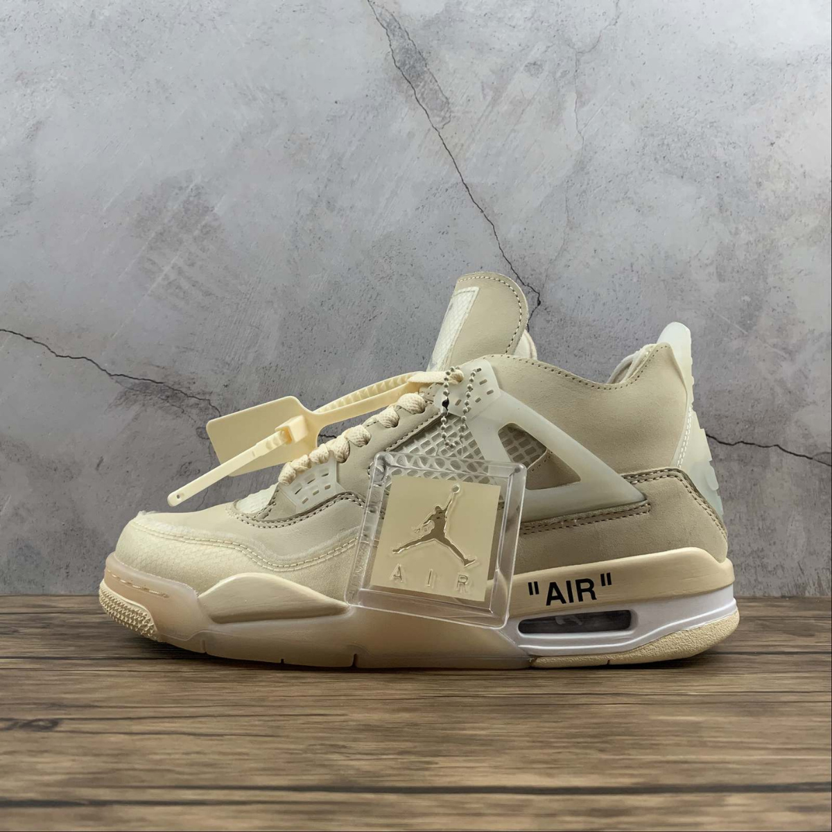 Air Jordan 4 Off white "Sail"