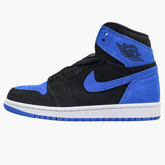 Air Jordan 1 High Blue Black Suede