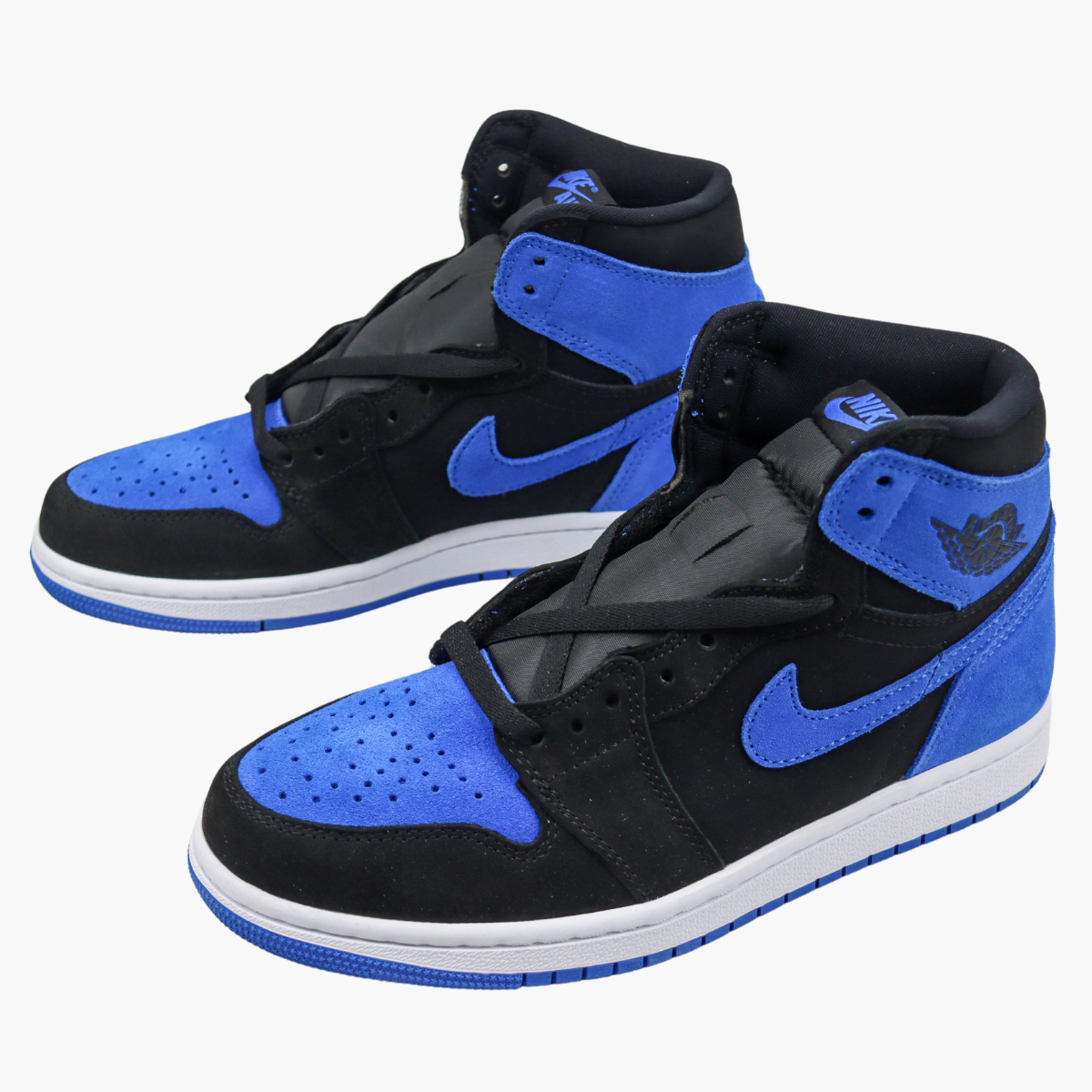 Air Jordan 1 High Blue Black Suede