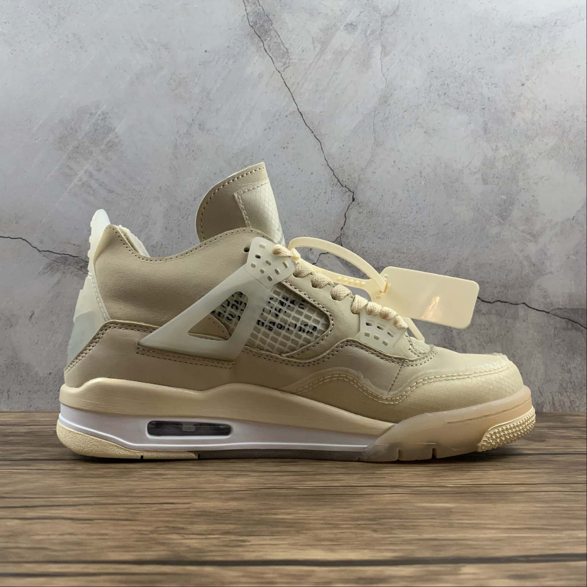 Air Jordan 4 Off white "Sail"