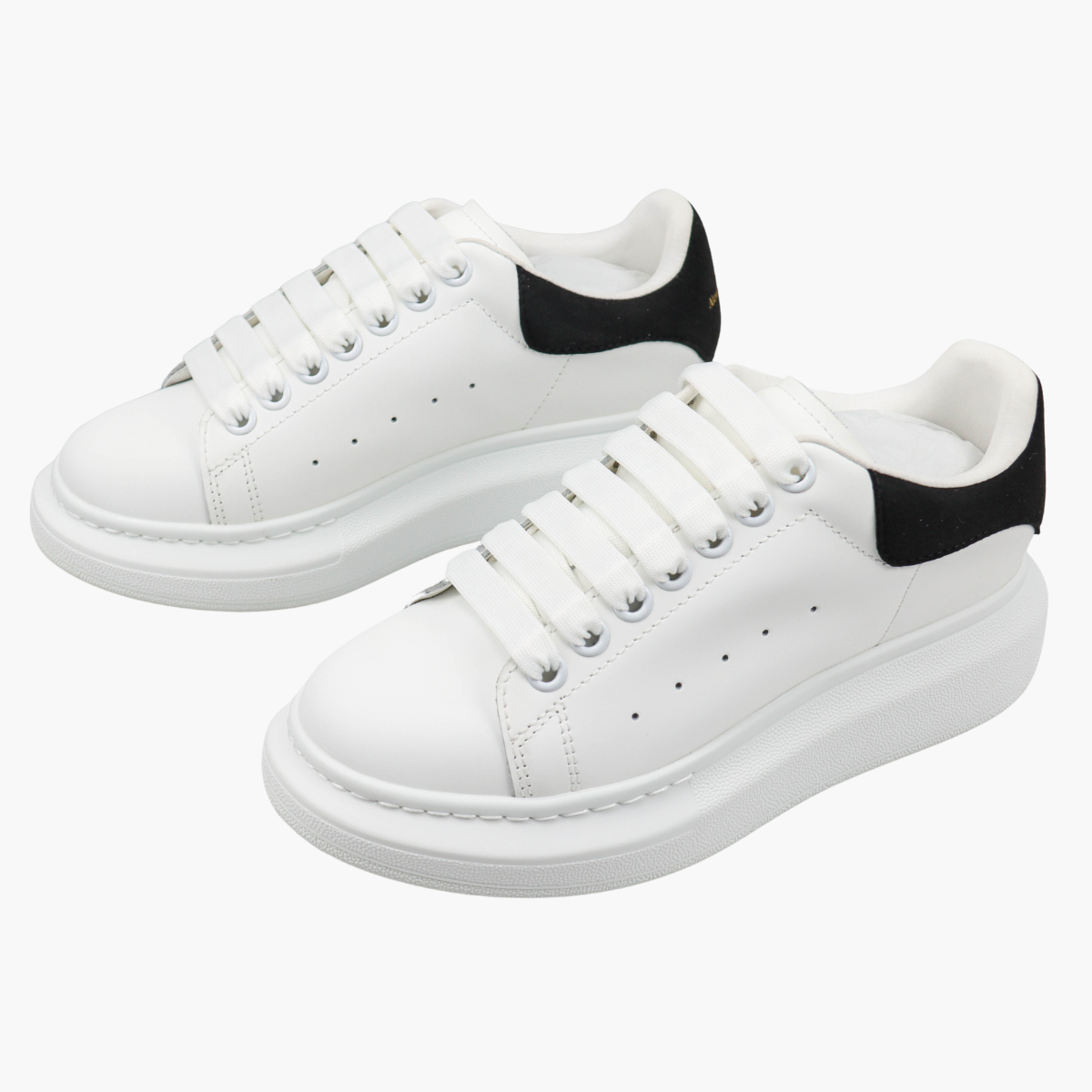 Alexander McQueen Oversized White Face Black Tail