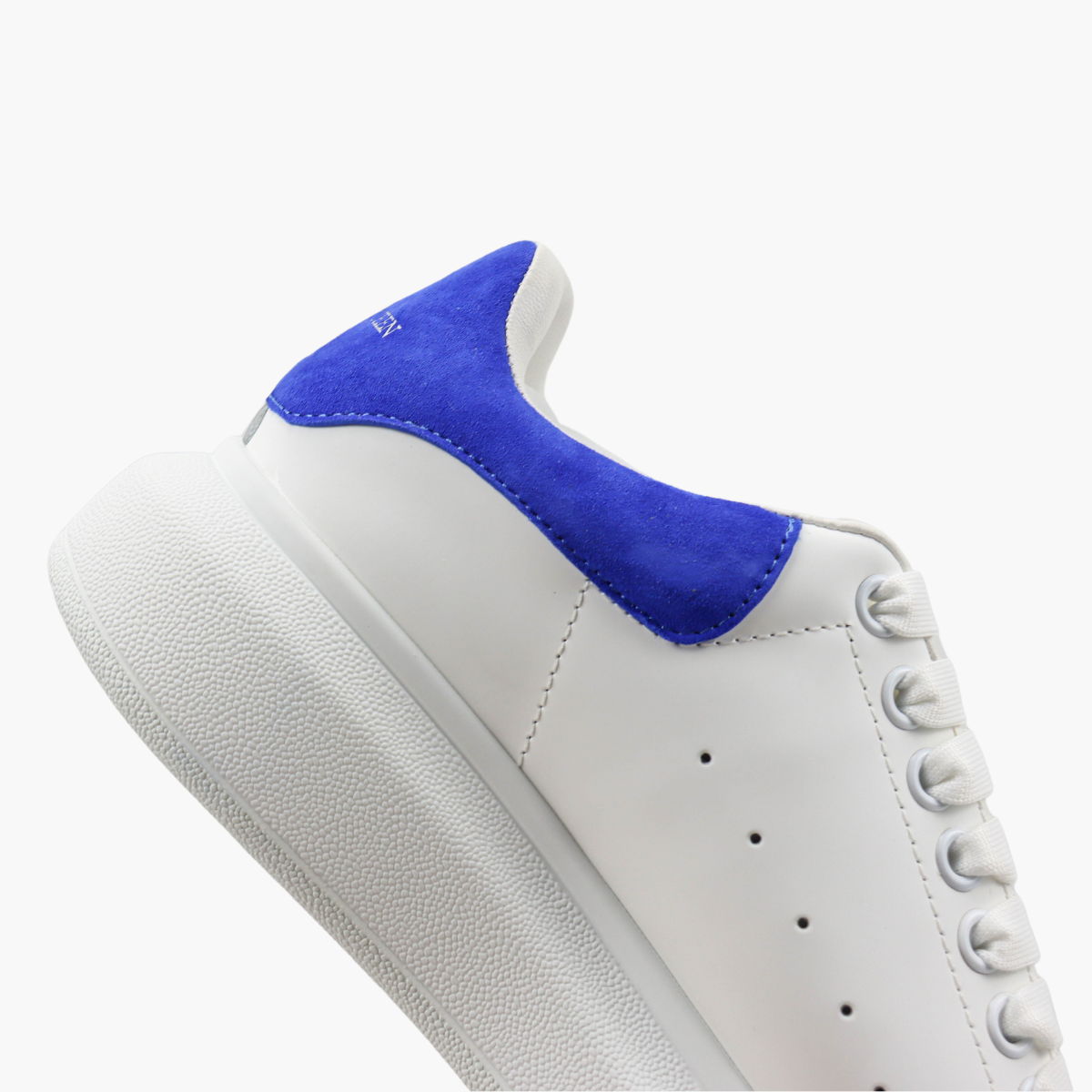 Alexander McQueen Oversized White Face Blue Tail