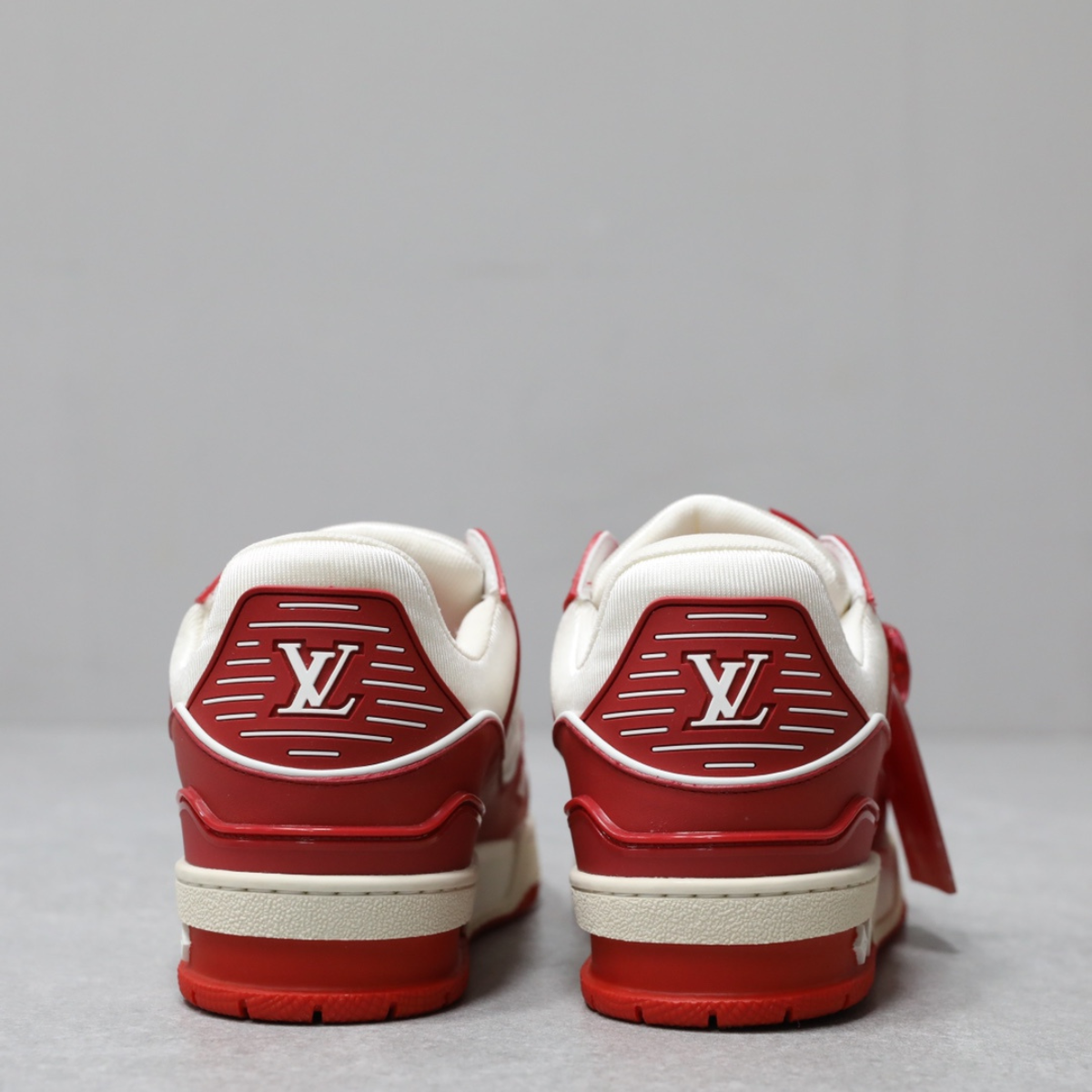 LV Trainer Sneaker Red